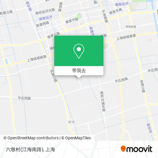 六墩村(江海南路)地图