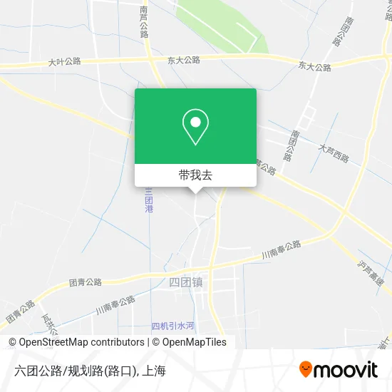 六团公路/规划路(路口)地图