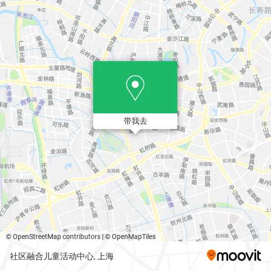 社区融合儿童活动中心地图