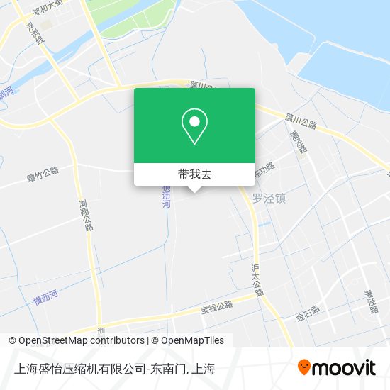 上海盛怡压缩机有限公司-东南门地图