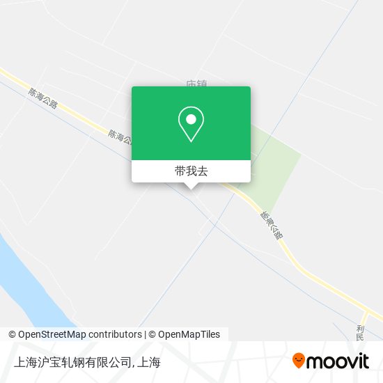 上海沪宝轧钢有限公司地图