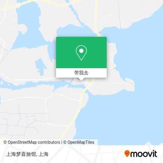 上海梦喜旅馆地图
