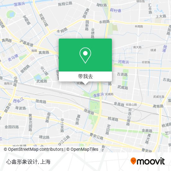 心鑫形象设计地图