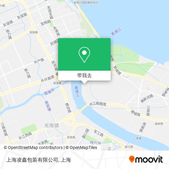 上海凌鑫包装有限公司地图