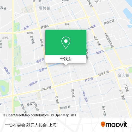 一心村委会-残疾人协会地图