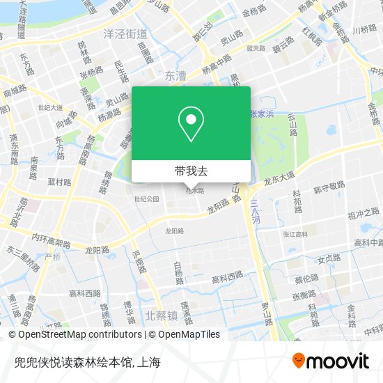 兜兜侠悦读森林绘本馆地图