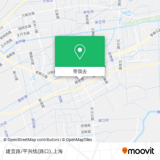 建贡路/平兴线(路口)地图