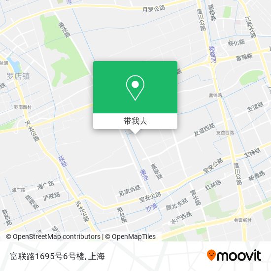 富联路1695号6号楼地图