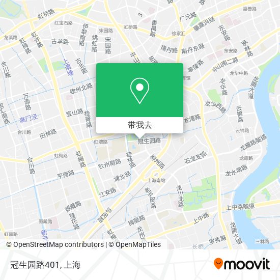 冠生园路401地图