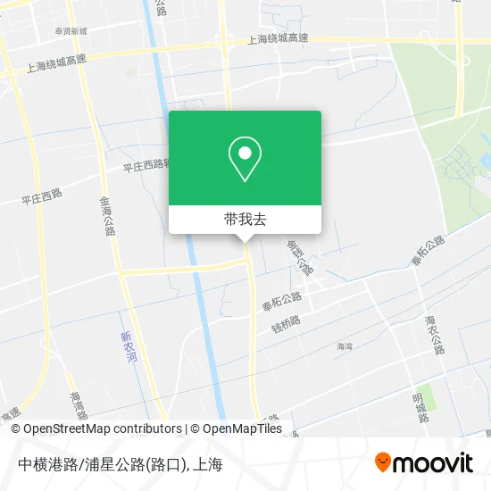 中横港路/浦星公路(路口)地图