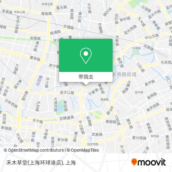 禾木草堂(上海环球港店)地图