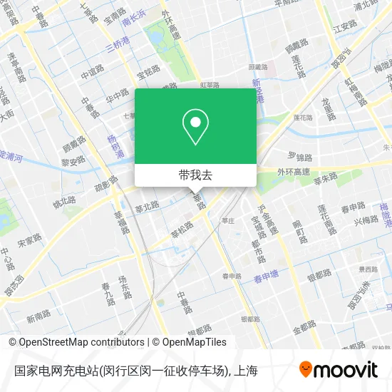 国家电网充电站(闵行区闵一征收停车场)地图