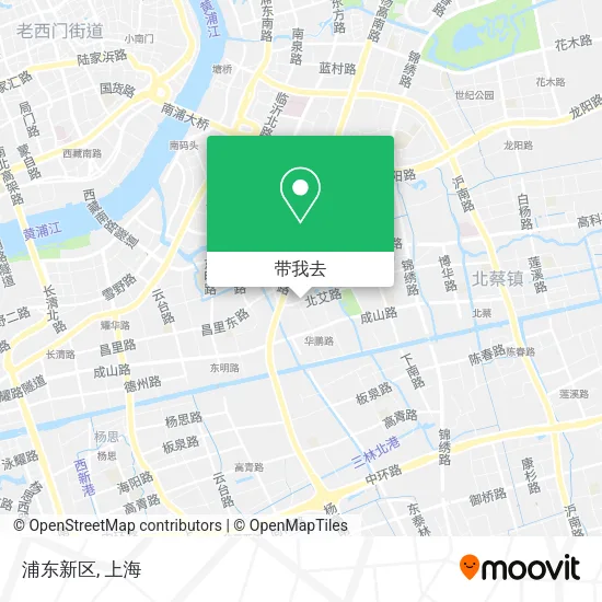 浦东新区地图