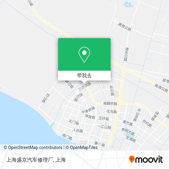 上海盛京汽车修理厂地图