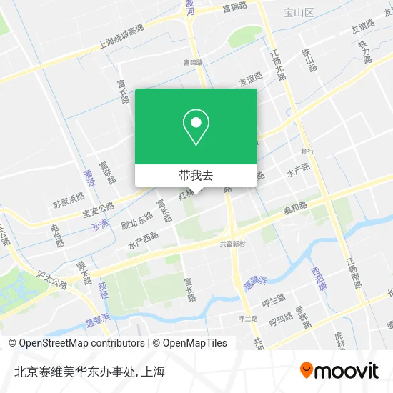 北京赛维美华东办事处地图