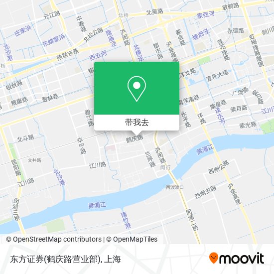 东方证券(鹤庆路营业部)地图