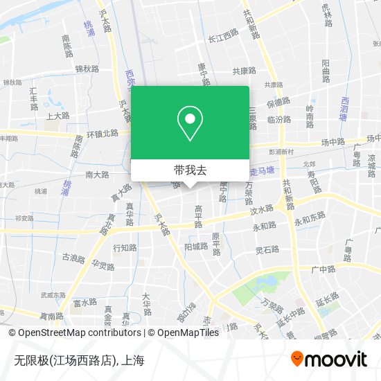 无限极(江场西路店)地图