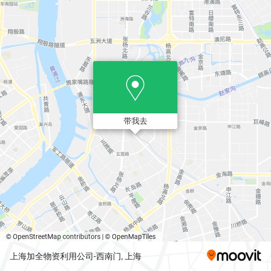 上海加全物资利用公司-西南门地图