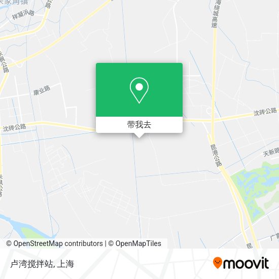卢湾搅拌站地图