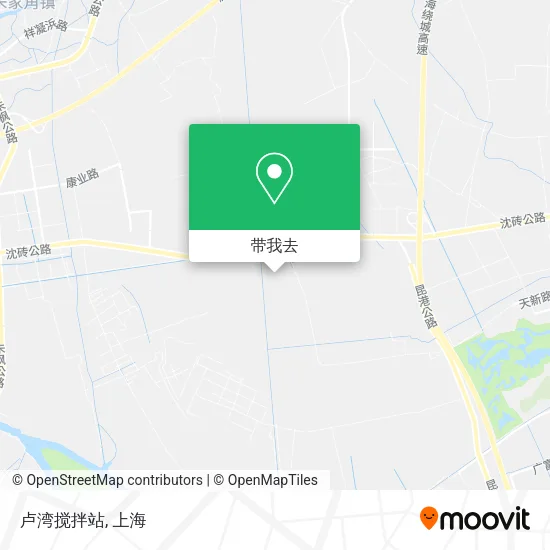卢湾搅拌站地图