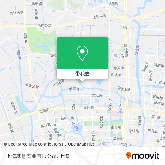 上海基意实业有限公司地图