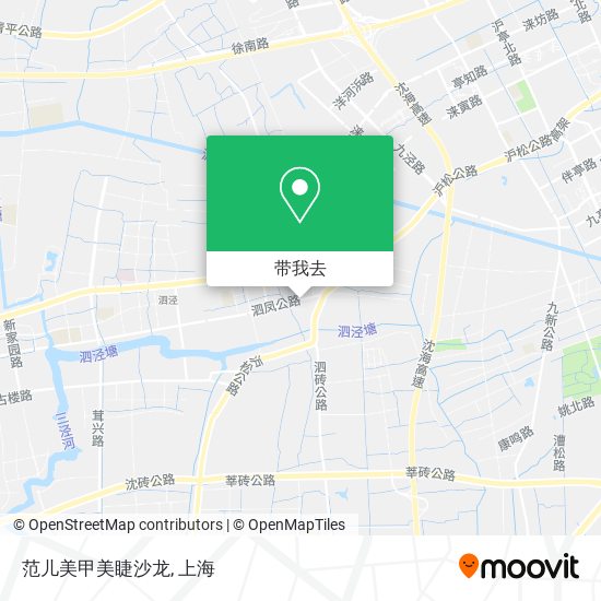 范儿美甲美睫沙龙地图