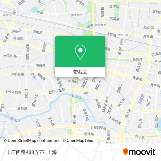 丰庄西路433弄77地图
