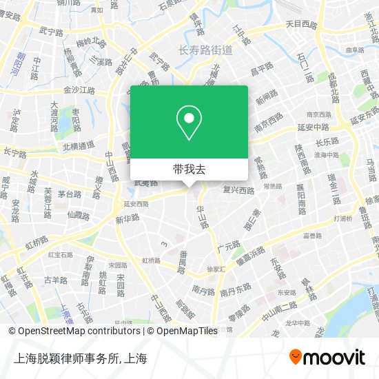 上海脱颖律师事务所地图