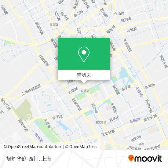 旭辉华庭-西门地图