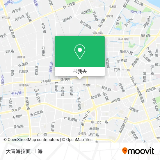 大青海拉面地图