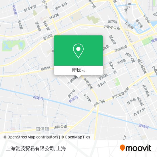 上海赏茂贸易有限公司地图