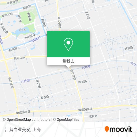 汇剪专业美发地图