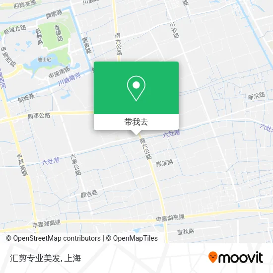 汇剪专业美发地图