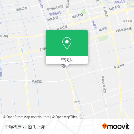 中颐科技-西北门地图
