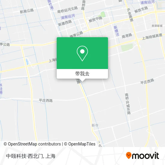 中颐科技-西北门地图