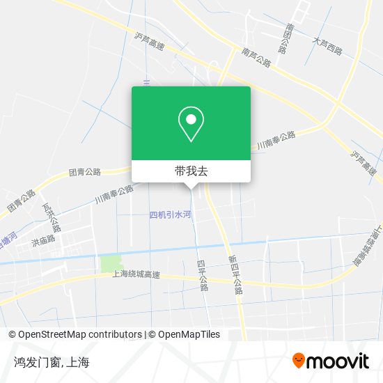 鸿发门窗地图