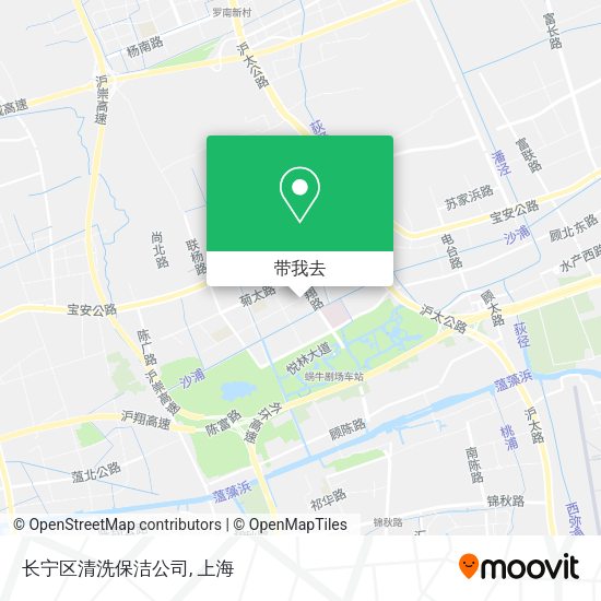 长宁区清洗保洁公司地图