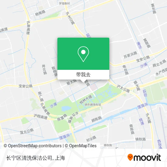 长宁区清洗保洁公司地图