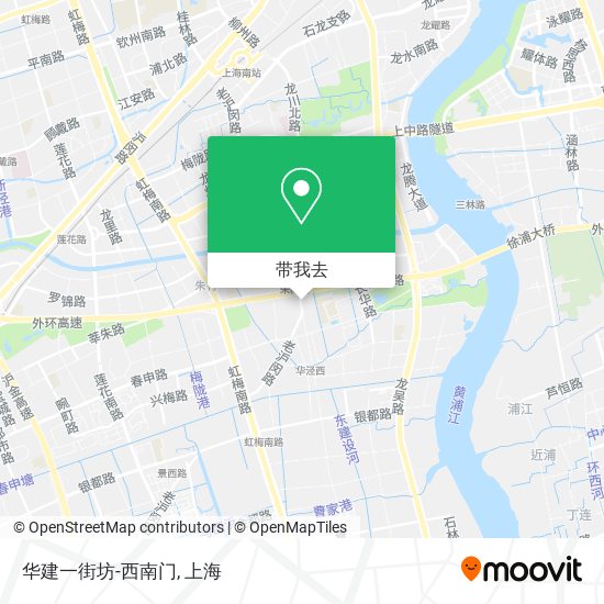 华建一街坊-西南门地图
