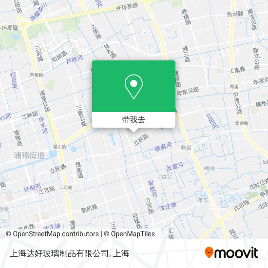 上海达好玻璃制品有限公司地图
