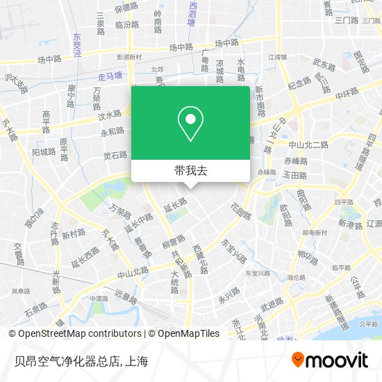 贝昂空气净化器总店地图