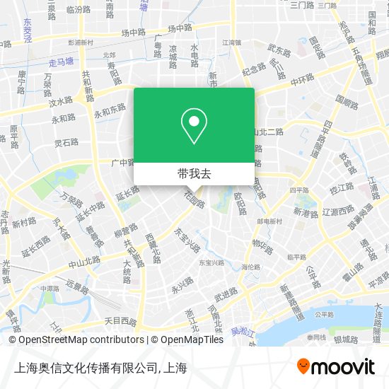上海奥信文化传播有限公司地图