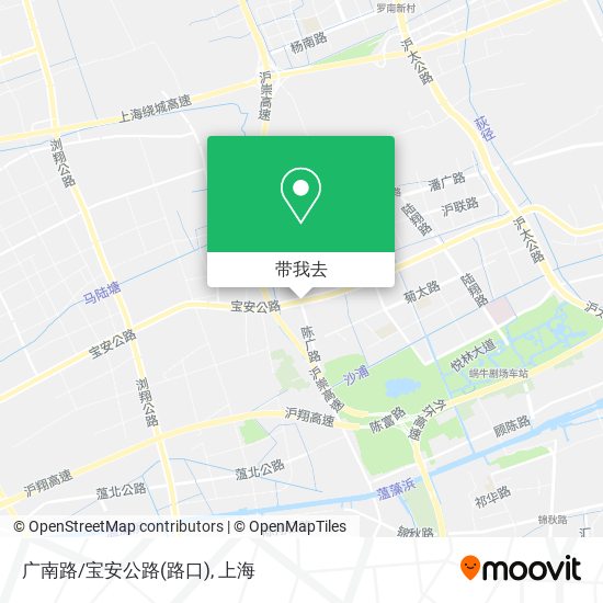 广南路/宝安公路(路口)地图