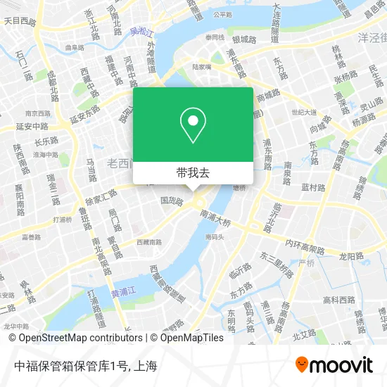 中福保管箱保管库1号地图