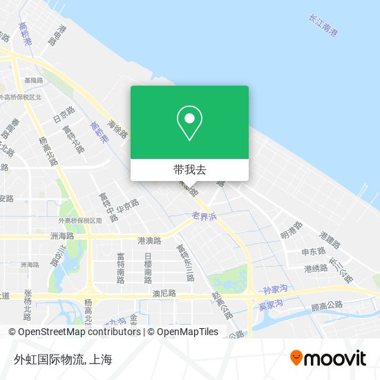 外虹国际物流地图