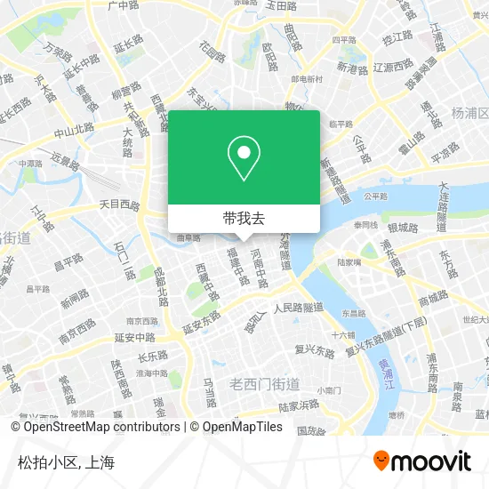 松拍小区地图