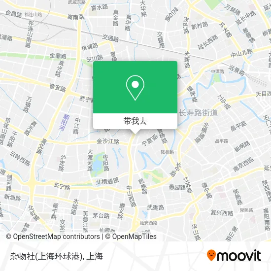 杂物社(上海环球港)地图