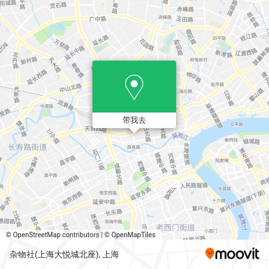 杂物社(上海大悦城北座)地图