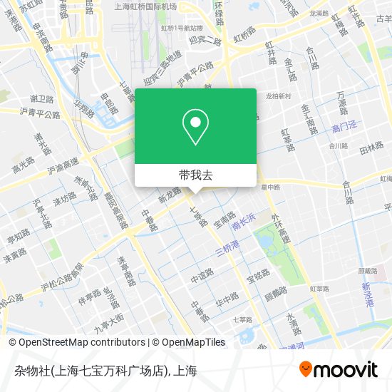 杂物社(上海七宝万科广场店)地图