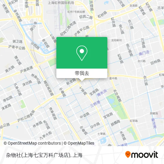 杂物社(上海七宝万科广场店)地图